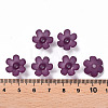 Frosted Acrylic Bead Caps MACR-S371-07A-743-4