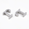 Tarnish Resistant 304 Stainless Steel Pendants STAS-T041-10-R-2