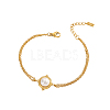 304 Stainless Steel Link Bracelets STAS-OY008-20G-1
