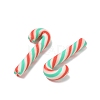 Christmas Candy Cane Handmade Polymer Clay Beads CLAY-P005-03B-05-2