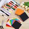 40Pcs Square Felt Fabric DIY-CY0003-37-4