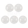 Handmade Two Holes Blown Glass Globe Beads BLOW-TA0001-02B-1