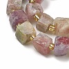 Natural Tourmaline Beads Strands G-G053-B17-03-4