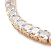 Cubic Zirconia Classic Tennis Bracelet for Women BJEW-F417-02G-RS-3