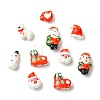 14Pcs 7 Styles Christmas Handmade Porcelain Beads PORC-CJ0001-36-8