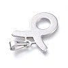 Non-Tarnish 304 Stainless Steel Pendants STAS-L210-06F-P-2