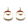 316 Surgical Stainless Steel Enamel Charms STAS-S116-386G-1