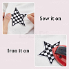 20Pcs Polyester Clothing Patches DIY-CY0002-35A-6