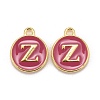 Golden Plated Alloy Enamel Charms LS-ENAM-S118-08Z-1