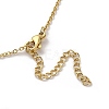 304 Stainless Steel Pendant Necklaces NJEW-U002-16G-02-3