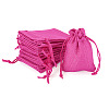 20Pcs Rectangle Polyester Imitation Burlap Packing Pouches Drawstring Bags ABAG-TA0001-95E-2