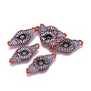 MIYUKI & TOHO Handmade Japanese Seed Beads Links SEED-E004-G12-2