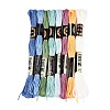 8 Skeins 8 Colors Polyester Sewing Thread OCOR-WH20074-09E-1