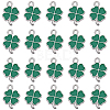 60Pcs Rack Plating Alloy Enamel Pendants ENAM-SC0004-68-1