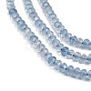 Natural Aquamarine Beads Strands X-G-L587-B02-01-3