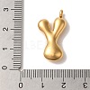 Ion Plating(IP) 304 Stainless Steel Pendants STAS-M017-08G-25-3