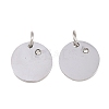 316 Surgical Stainless Steel Pendants STAS-K178-06P-1
