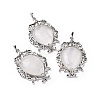 Natural Quartz Crystal Big Pendants G-P496-01P-21-1