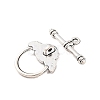 Tibetan Style Toggle Clasps X-LF0026Y-3
