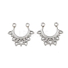 304 Stainless Steel Pendants STAS-A129-13D-P-1