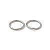 Tarnish Resistant 304 Stainless Steel Open Jump Rings STAS-J013-14xx1.2mm-01-4