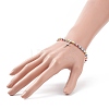 4Pcs 4 Color Glass & Synthetic Hematite Round Beaded Stretch Bracelets Set BJEW-JB08944-3