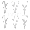 36Pcs 3 Styles 925 Sterling Silver Eye Pins STER-PH0002-65-1