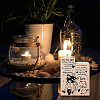 Wood Candle Holder AJEW-WH0268-006-7