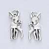 Tibetan Style Alloy Pendants X-TIBE-R316-065AS-RS-2