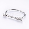 304 Stainless Steel Bangles BJEW-P222-14P-2