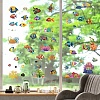 8 Sheets 8 Styles PVC Waterproof Wall Stickers DIY-WH0345-116-5