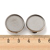 304 Stainless Steel Brooch Base Settings FIND-D035-04C-P-3