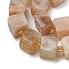 Natural Quartz Beads Strands G-G053-B16-01-4