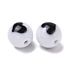 Two-Tone Acrylic Beads OACR-U003-02A-2