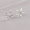 Mini 925 Sterling Silver Stud Earrings for Girls WG14597-30-1