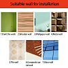 CREATCABIN Acrylic Mirror Wall Stickers Decal DIY-CN0001-13B-J-6