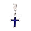 Tibetan Style Alloy European Dangle Charms MPDL-G026-01AS-1