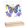 Transparent Acrylic Earring Displays NDIS-WH0015-01D-1