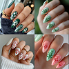 Stainless Steel DIY Nail Art Templates MRMJ-WH0092-045-7