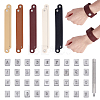 DIY Number Letter Pattern Cord Bracelet Making Kits DIY-PH0009-04-1