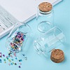 Glass Jar Glass Bottles Bead Containers AJEW-S074-03B-5