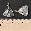 Natural Quartz Crystal Pendants G-L614-D04-G05-3