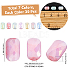 210Pcs 7 Colors Anti-Tarnish Electroplate Glass Beads GLAA-SC0003-16-2