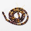 Natural Mookaite Beads Strands X-G-D840-30-4mm-2