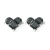 Brass Pave Cubic Zirconia Connector Charms KK-L208-04P-01-2