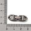 304 Stainless Steel Fold Over Clasps STAS-M119-05P-02-3
