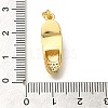 Rack Plating Brass with Cubic Zirconia Pendants KK-Z086-48G-3