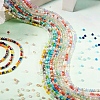 Craftdady 14 Strands 14 Styles Electroplate Glass Beads Strands EGLA-CD0001-08-6