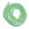 Imitate Austrian Crystal Frosted Glass Beads Strands LS-EGLA-A039-T3mm-MD24-2