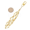 304 Stainless Steel Pouch Empty Stone Holder Pendant Decoration SA-CJC5C8-G-3